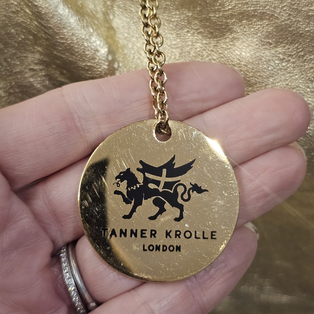Tanner Krolle Gold Shoulder Bag - Picture 5 of 10